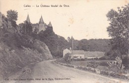 Celles    -   Château  Féodal De Vêves;  1908  (uit Plakboek)  Naar Antwerpen - Celles