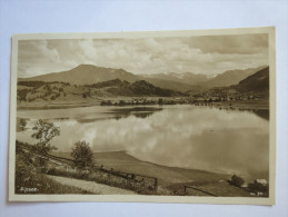 (4/8/50) AK "Alpsee" Der Große Alpsee Mit Bühl Bei Immenstadt Im Allgäu, Um 1937 - Immenstadt