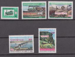 Burma, 1977, SG 272 - 276, Set Of 5, Mint Hinged - Myanmar (Birmanie 1948-...)