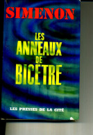 SIMENON   LES ANNEAUX DE BICETRE  319 PAGES PRESSE CITE - Presses De La Cité