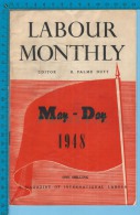 Labour Monthly May 1948 ( Was A Magazine Associated With The Communist Party Of Great Britain) 3 Scan - Sonstige & Ohne Zuordnung
