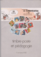 FRANCE, 2 Pochettes SPECIMEN EDUCATION NATIONALE, Année 1988 Complete , 45 Timbres, TRES RARE !!! - Specimen