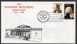 United States 1999 Masonic Cover - Muskogee OK Masonic Building Association - 80th K.269 - Freimaurerei