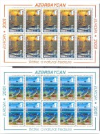 2001. Azerbaijan, Europa 2001, 2 Sheetlets, Mint/** - Azerbaiján