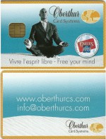 CARTE A PUCE TEST DEMO SIM GSM AUTRE OBERTUR CARD SYSTEMS CARTES 2002 - Beurskaarten