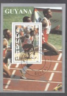 Guyana 1989 Sport, Olympics, Perf. Sheet, Used T.165 - Guyana (1966-...)