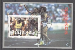 Guyana 1989 Sport, Olympics, Perf. Sheet, Used T.167 - Guyana (1966-...)