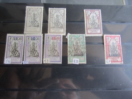 Serie De Timbre Ex Colonies Francaise En Inde MNH * Et Oblitérés France - Unused Stamps