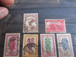 Congo Belge Afrique Serie De Timbres Stamps Oblitérés - Otros & Sin Clasificación