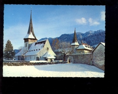 ROUGEMONT Vaud Suisse : L'église Et Le Château - Rougemont