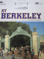 Plaquette 4 Pages : At Berkeley, Frederic Wiseman. 2013 - Andere & Zonder Classificatie