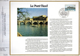 Feuillet Tirage Limité CEF 459 Le Pont Neuf Paris - Lettres & Documents