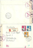 Zensur R Brief  Arlesheim - Pulsnitz D  (Satzfrankatur)      1944 - Storia Postale