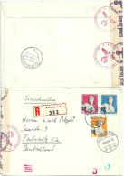 Zensur R Brief  Arlesheim - Pulsnitz D  (Satzfrankatur)      1944 - Briefe U. Dokumente