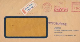 I6243 - Czechoslovakia (1957) Praha 022: Pharmaceuticals SPOFA (SPO = United, FA = Pharmaceutical Factory) - Farmacia