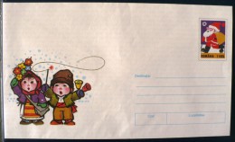 ROUMANIE Noel. Entier Postal Neuf Emis En 1998 (1) Pere Noel - Natale