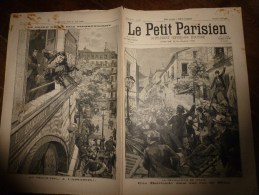 1898 LE PETIT PARISIEN Crime Rue Poissonnière ; La France Prend Parti Pour La Fiere Et Courageuse Espagne Contre Les USA - Le Petit Parisien