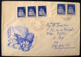 ROUANIE Noel. Entier Postal Affranchi Au Tarif Pour La France 29/12/1977 - Natale