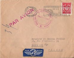 Lettre F.M Obl " DAKAR..., Pour Paris 1959 - Covers & Documents