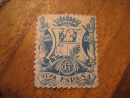GRANADA Caridad Poster Stamp Label Vignette Viñeta España Guerra Civil War Spain - Viñetas De La Guerra Civil