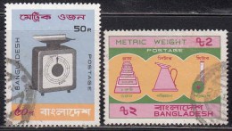 Bangladesh Used 1983, Set Of 2, Metric Measurement System, Mathematics Scale (sample Image) - Bangladesh