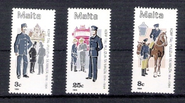 Tim 010 Malte Malta 1984 Uniforme Uniform Horse - Politie En Rijkswacht