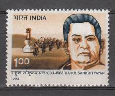 INDIA, 1993, Birth Centenary Of Rahul Sankrityayan, Traveller And Man Of Letters,  MNH, (**) - Ungebraucht