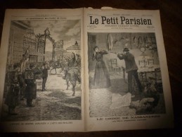 1898 LE PETIT PARISIEN : Le Sextuple Assassinat De Nassandres En Description Par Texte Et Dessins Scèniques - Le Petit Parisien