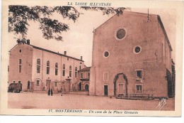 MONTBRISON - Un Coin De La Place Grenette - Montbrison