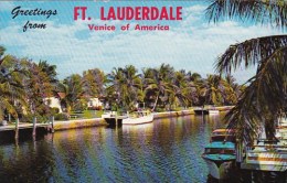 Greetings From Fort Lauderdale Venice Of America 1904 - Fort Lauderdale