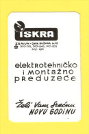 Old Pocked Calendars - Yugoslavia, 1963 - Formato Piccolo : 1961-70