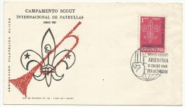 F.D.C. "Raduno Internazionale Scout" - Briefe U. Dokumente