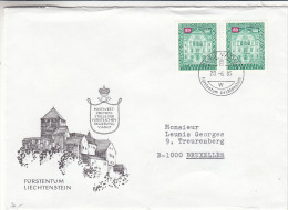 Liechtenstein - Lettre De Service De 1985 ° - Oblitération Vaduz - Briefe U. Dokumente