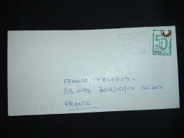 LETTRE POUR FRANCE TP NGL 16 OBL.MEC. 16-02-99 LUXEMBOURG 1 - Storia Postale