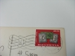 STORIA POSTALE FRANCOBOLLO COMMEMORATIVO  SVIZZERA  Lenzerheide-Valbella-Parpan  Skigebiet Statzerhorn Mit Lenzerhorn - Lantsch/Lenz