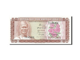 Billet, Sierra Leone, 50 Cents, 1984, 1984-08-04, NEUF - Sierra Leone