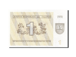 Billet, Lithuania, 1 (Talonas), 1991, NEUF - Lituanie