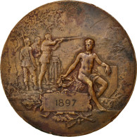 France, Medal, French Third Republic, Sports & Leisure, 1897, Dubois.H, TTB - Autres & Non Classés