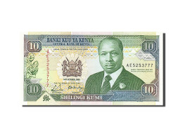 Billet, Kenya, 10 Shillings, 1989, 1989-10-14, NEUF - Kenya