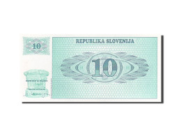 Billet, Slovénie, 10 (Tolarjev), 1990, NEUF - Slovenië