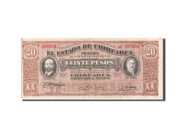 Billet, Mexico - Revolutionary, 20 Pesos, 1914, SUP - Messico