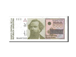 Billet, Argentine, 500 Australes, 1988, KM:328b, NEUF - Argentinien