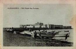 ALEXANDRIA / ALEXANDRIE : SIDI KAYED BEY FORTRESS / LA FORTERESSE SIDI KAYED BEY ~ 1915 - 1920 (q-331) - Alejandría