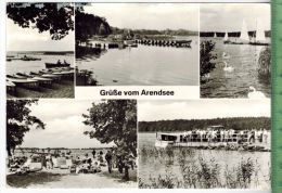 Grüße Vom Arendsee, Verlag: Bild Und Heimat,  POSTKARTE, Erhaltung: I-II, Unbenutzt, Karte Wird In Klarsichthülle - Salzwedel