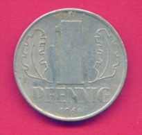 F2461A / - 1 Pfening 1964 (A) - DDR , Germany Deutschland Allemagne Germania - Coins Munzen Monnaies Monete - 1 Pfennig