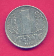 F4296 / - 1 Pfening 1964 (A) - DDR , Germany Deutschland Allemagne Germania - Coins Munzen Monnaies Monete - 1 Pfennig