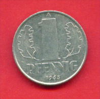 F2453A / - 1 Pfening 1963 (A) - DDR , Germany Deutschland Allemagne Germania - Coins Munzen Monnaies Monete - 1 Pfennig
