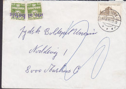 Denmark ÅBYBRO 1970 Cover Brief To AARHUS Postage Due TAXE Signed & Paid For (Cz. Slania) Stamp - Briefe U. Dokumente