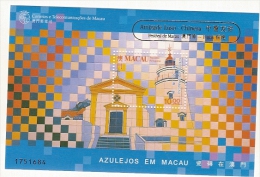 Macau ** & Macau & Ajulejos Em Macau  1998 (61) - Blocs-feuillets