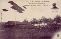 69 - RHÔNE - Ecole Nationale D'aviation. Aérodrome De Bron-Lyon. BERNARD - Bron
